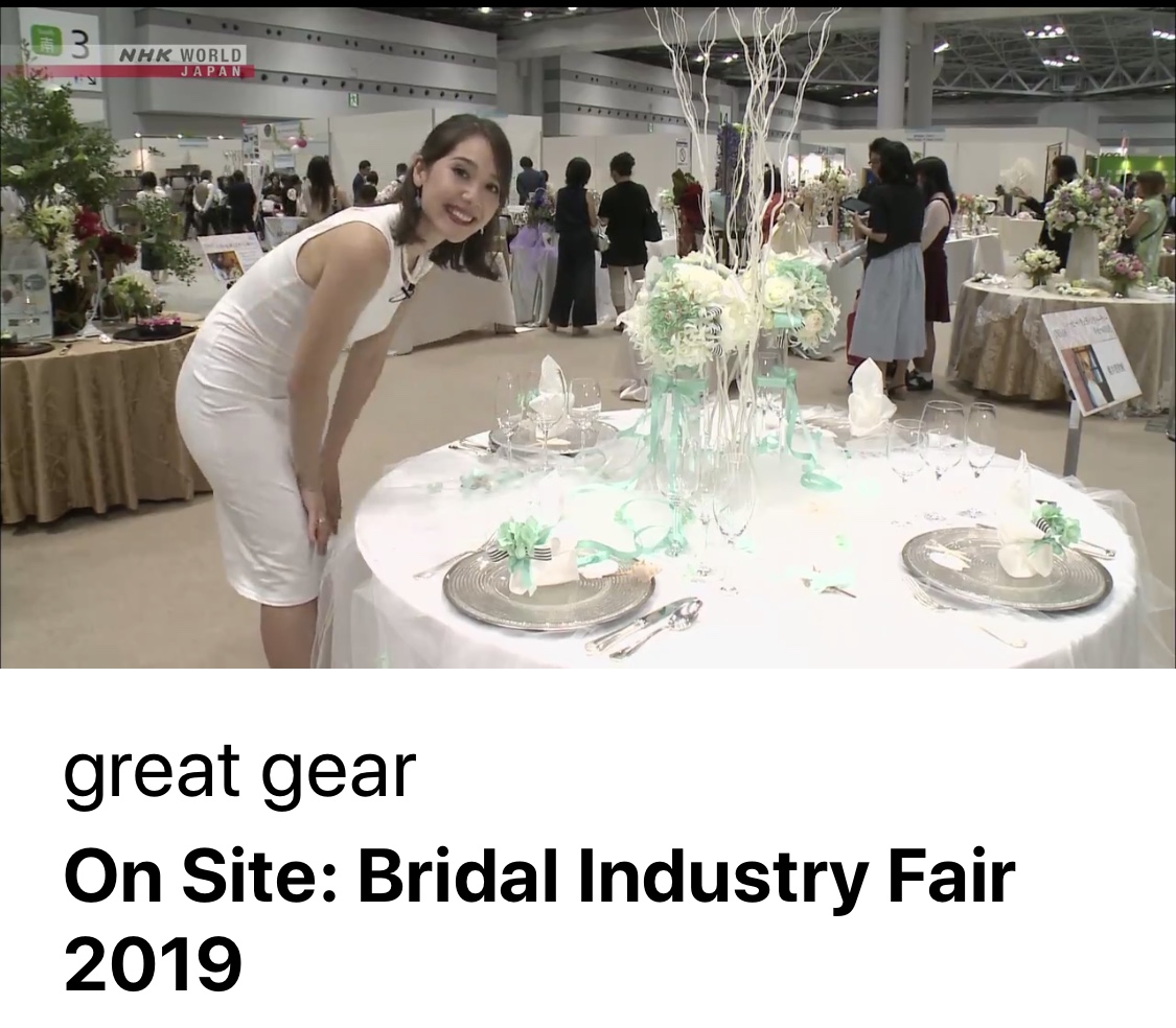 NHK BS-Bridal Industry Fair